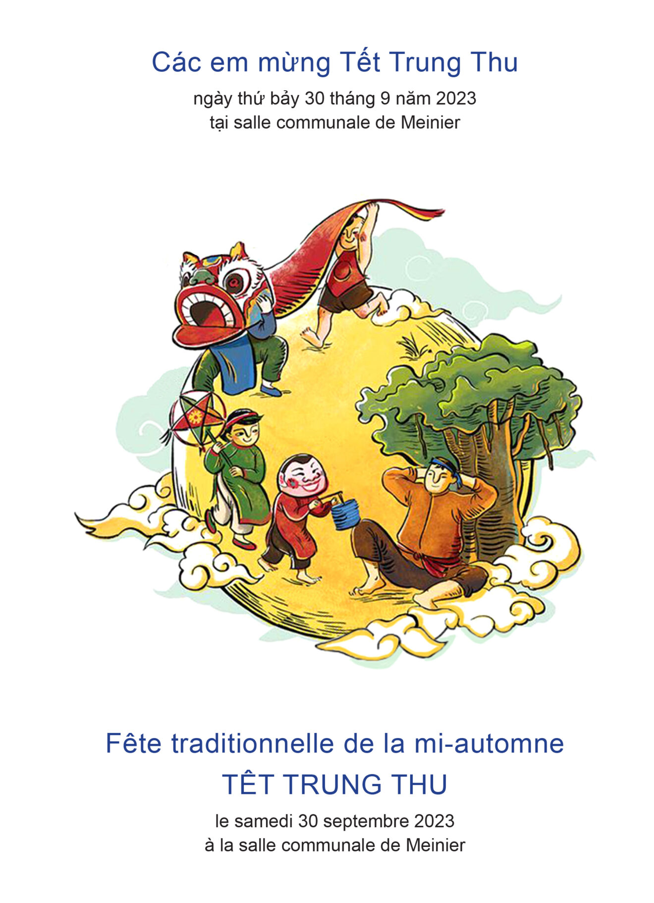 La fête de la mi-automne pour les enfants de la communauté vietnamienne