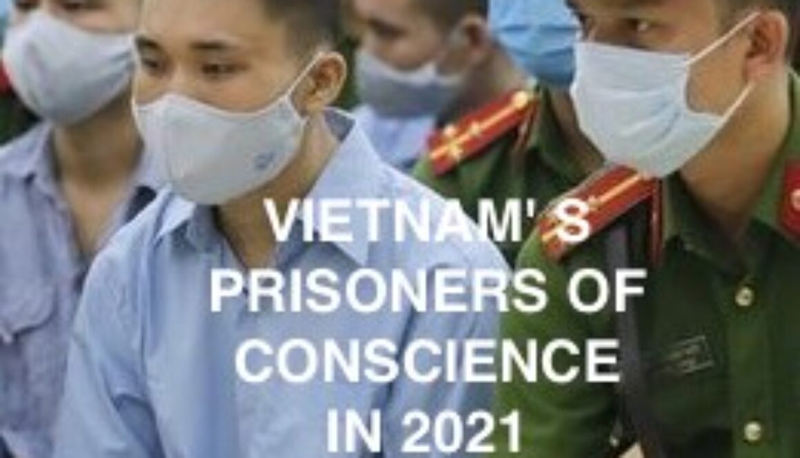 Prisoners of Conscience 2021 in Vietnam