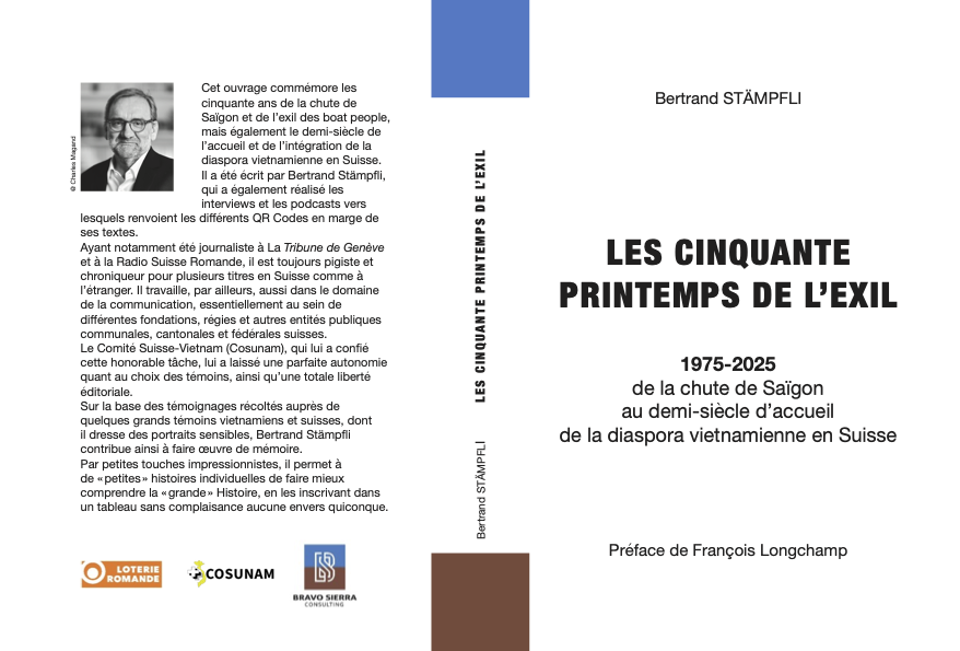 Publication couverture des 50 printemps d'exil