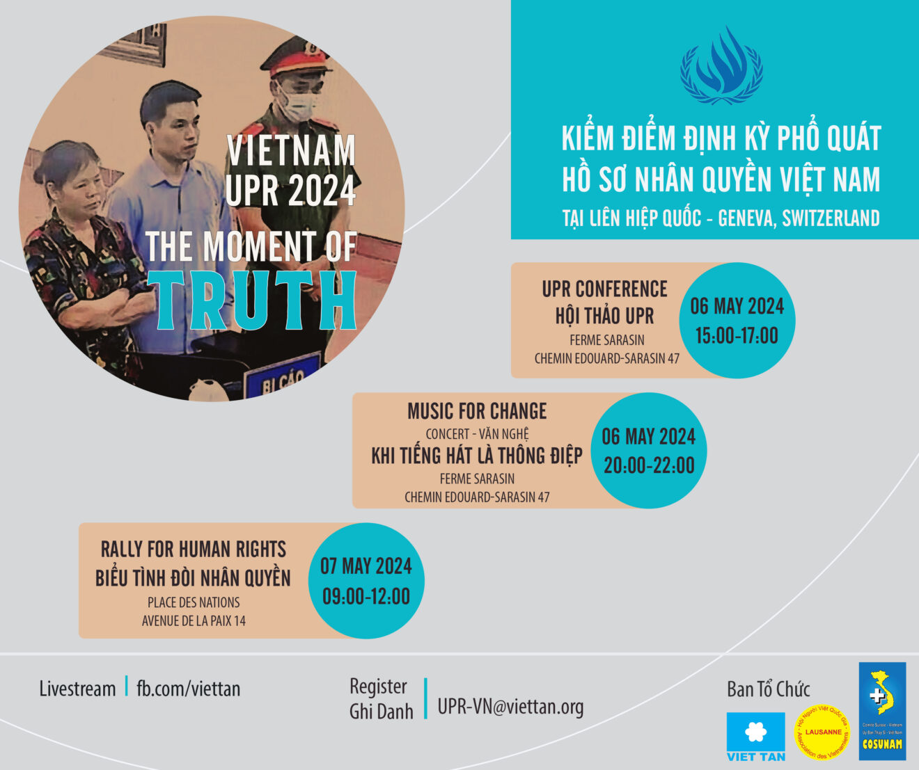 Un moment de rassemblement pour le moment de vérité