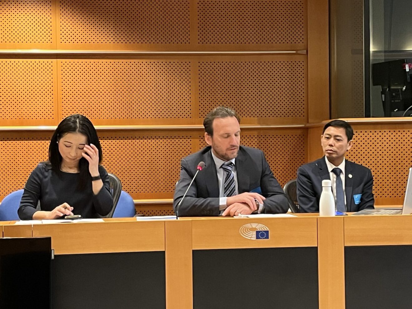 Allocution de Sébastien Desfayes au Parlement Européen ( Bruxelles 28 février 2023)